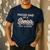 Retro Proud Dad Of a Senior Class Of 2026 Senior Dad 2026 Men's Casual T-Shirt Navy