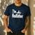 The Rodfather Fishing Dad Men's Casual T-Shirt Navy