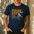 Roller Coaster Dad Definition Best Dad Ever Men's Casual T-Shirt Navy