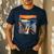 The Scream Cat Parody For Kitty Cat Lover Cat Mom Cat Dad Men's Casual T-Shirt Navy