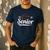 Senior Basketball Dad Class Of 2026 Graduation Graduate Men's Casual T-Shirt Navy