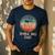 Shiba Inu Dog Vintage Shiba Inu Dad Men Women Men's Casual T-Shirt Navy
