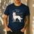 Siberian Husky Dog Anatomy Pet Mom Cute Dog Dad Men Women Kids Men's Casual T-Shirt Navy