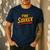 Sidekick Easy Halloween Matching Superhero Costume Dad Mom Men's Casual T-Shirt Navy