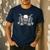 Skeleton Truck Driver Big Trucking Trucker Dad Men's Casual T-Shirt Navy Skeleton Truck Driver Big Trucking Trucker Dad Men's Casual T-Shirt Navy