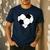 Soccer Ball Heart Idea For Mom Dad Kids T-Shirt Men's Casual T-Shirt Navy Soccer Ball Heart Idea For Mom Dad Kids T-Shirt Men's Casual T-Shirt Navy