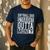 Softball Dad Straight Outta Money I Pitch T-Shirt Men's Casual T-Shirt Navy