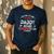 Soon To Be Daddy Again Est 2026 Loading Daddy Men's Casual T-Shirt Navy
