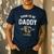 Soon To Be Daddy Est 2026 Loading First Time Dad Men's Casual T-Shirt Navy