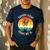 Sounds Fishy Count Me In Dad Grandpa Vintage Fishing Men's Casual T-Shirt Navy