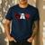 Star Wars Darth Vader Darth Maul Dad Father's Day Birthday Men's Casual T-Shirt Navy