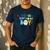 Star Wars Grogu Mandalorian Toon Dad Of The Birthday Boy Men's Casual T-Shirt Navy