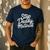 Step Daddy Material Men's Casual T-Shirt Navy