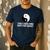 Thicc Dads Who Vape For Christ Father Day Men's Casual T-Shirt Navy
