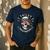 Toilet Destroyer Poop Jokes Dad Humor Poop Diarrhea Men's Casual T-Shirt Navy