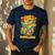 Transformers Father's Day Bumblebee My Dad Is Brave Men's Casual T-Shirt Navy