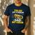 Tuba Player Men Dad Grandpa Marching Band Brass Tubist Men's Casual T-Shirt Navy