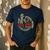Twin Dad Club Dad Of Twins Skeleton Father's Day Men's Casual T-Shirt Navy Twin Dad Club Dad Of Twins Skeleton Father's Day Men's Casual T-Shirt Navy