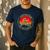 I Have Two Titles Dad & Grandpa I Rock Them Both For Grandpa Men's Casual T-Shirt Navy