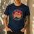 I Have Two Titles Dad & Pops I Rock Them Both For Grandpa Men's Casual T-Shirt Navy
