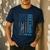 Type 1 Diabetes Awareness T1D Dad Of Warrior Type 1 Diabetic Men's Casual T-Shirt Navy