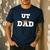 UT Austin Dad Shirt Ut Austin Dad Men's Casual T-Shirt Navy