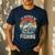 Vintage I'd Rather Be Fishing Graphic Bass Dad Boy Men Men's Casual T-Shirt Navy