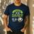 Vintage Leveling Up To Daddy 2026 Soon To Be Dad 2026 Men's Casual T-Shirt Navy