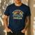 Vintage Motocross Dad Just Like A Normal Dad Only Cooler Men's Casual T-Shirt Navy