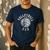 Vintage Volleyball Dad Men's Casual T-Shirt Navy Vintage Volleyball Dad Men's Casual T-Shirt Navy