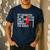 Volleyball Mom Dad Parent Shirt Daughter Player Men's Casual T-Shirt Navy
