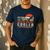 Waterski Dad Fathers Day Ski Lover Dad Water Skiing Rider Men's Casual T-Shirt Navy
