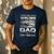 Welder Dad Quote Father Welding Humor Daddy Men's Casual T-Shirt Navy