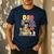 The Wheels On The Bus Dad Birthday Crew Party Toddler Kids Men's Casual T-Shirt Navy