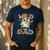 Wild Dad 1St Birthday Safari Jungle Animal Truck Men's Casual T-Shirt Navy Wild Dad 1St Birthday Safari Jungle Animal Truck Men's Casual T-Shirt Navy
