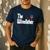 The Winefather Red Wine Tasting Fathers Day Dad Men's Casual T-Shirt Navy