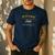 Wizard Dad Shirt Cute Magical Men's Casual T-Shirt Navy