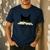 Women's Meowjong Cat Mahjong Chinese Game Cat Mom Dad Men's Casual T-Shirt Navy