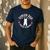 Wrestling Senior Dad The Final Match 2026 Men's Casual T-Shirt Navy