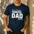 Yankees North Best Freakin' Dad Ever HS Men's Casual T-Shirt Navy