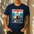 Yellow Lab Jowls Top Labrador Retriever Dog Mom Dad Men's Casual T-Shirt Navy