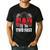 2 Year Old Racing Car Two Fast Birthday 2nd Family Dad Men's Casual T-Shirt Black