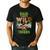 3rd Birthday Zoo Safari Jungle Dad Of The Wild And Three Men's Casual T-Shirt Black
