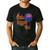 44 Biggest Fan Of Basketball Player Number 44 Dad Mom Men's Casual T-Shirt Black