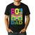 80s Dad 1980s Fashion Eighties Theme Outfit Fathers Day 80's Men's Casual T-Shirt Black