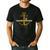Aircraft Carrier USS America CVA-66 Veterans Day Dad Son Boy Men's Casual T-Shirt Black