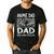 Anime Dad Like A Regular Dad Only Way Cooler Anime Men's Casual T-Shirt Black