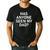 Has Anyone Seen My Dad Jokes Sarcastic Men's Casual T-Shirt Black