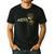 Arborist Tree Trimmer Classic Fit Short Sleeve Crew Neck Arborist For Him Husband Dad Friend Solid With Letter Print Size Small Men's Casual T-Shirt Black