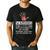 Autism Awareness Warning This Autism Dad T-Shirt Men's Casual T-Shirt Black